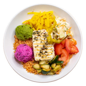 halloumi kauss pealt